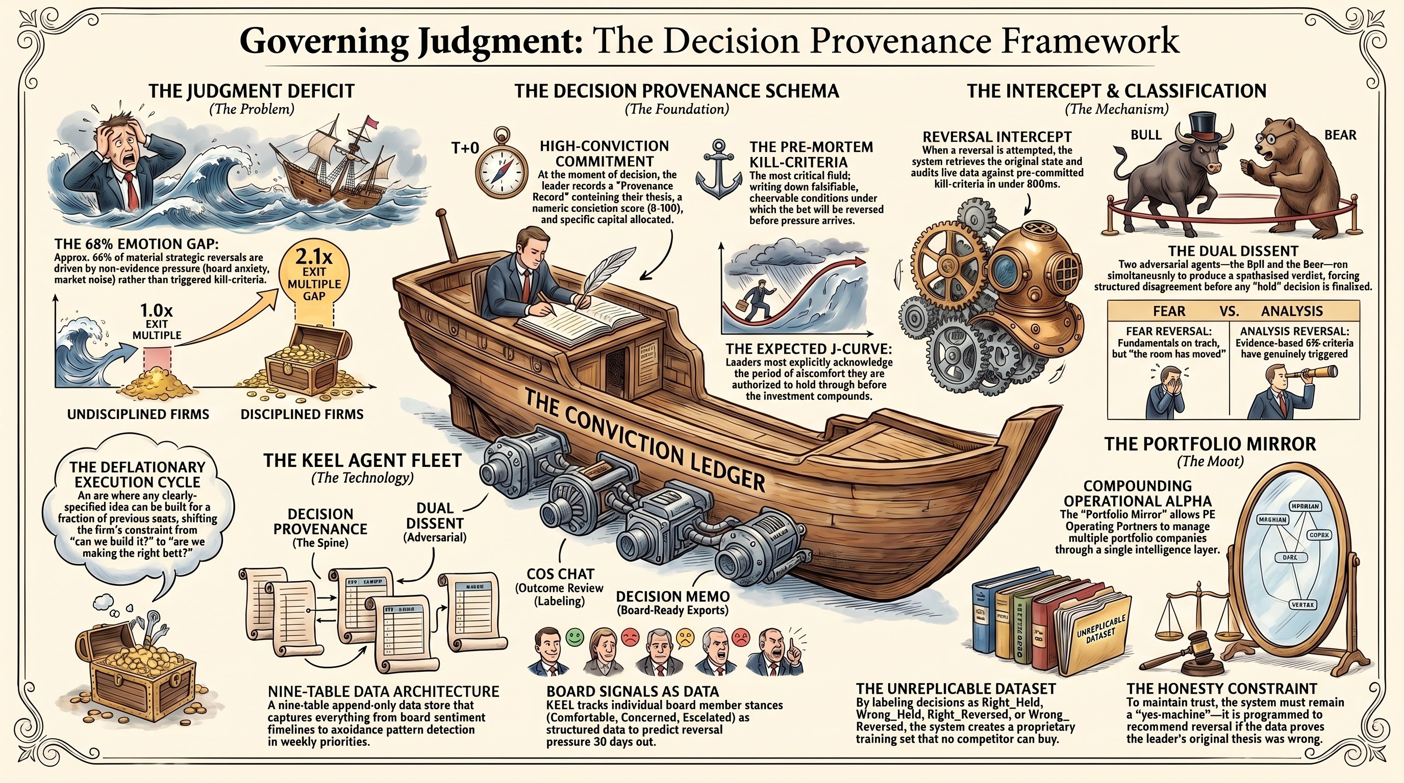 Governing Judgment — Decision Provenance Framework